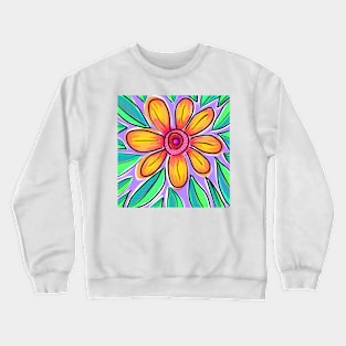 Flower Power Crewneck Sweatshirt